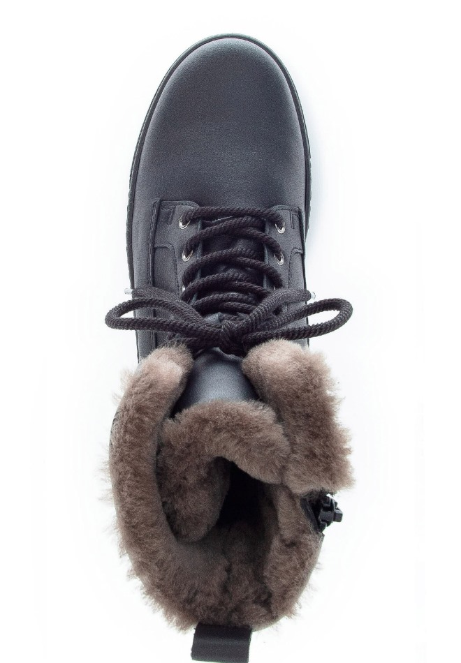 Gabor Noir | Bottines à Lacets Exclusives